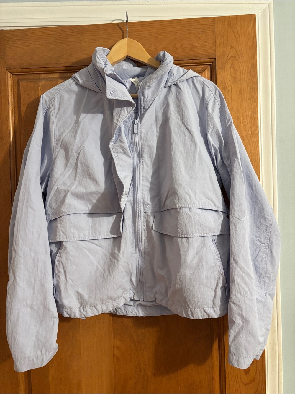 Lululemon Always Effortless Jacket serene blue size 12 - Picture 2 of 4